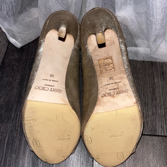 Jimmy Choo Brenna Metallic Heel - Picture 8 of 10